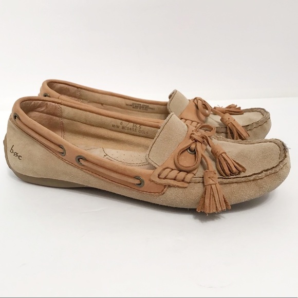 BOC • Women’s Suede Driving Moccasins Size 6 - Picture 1 of 8